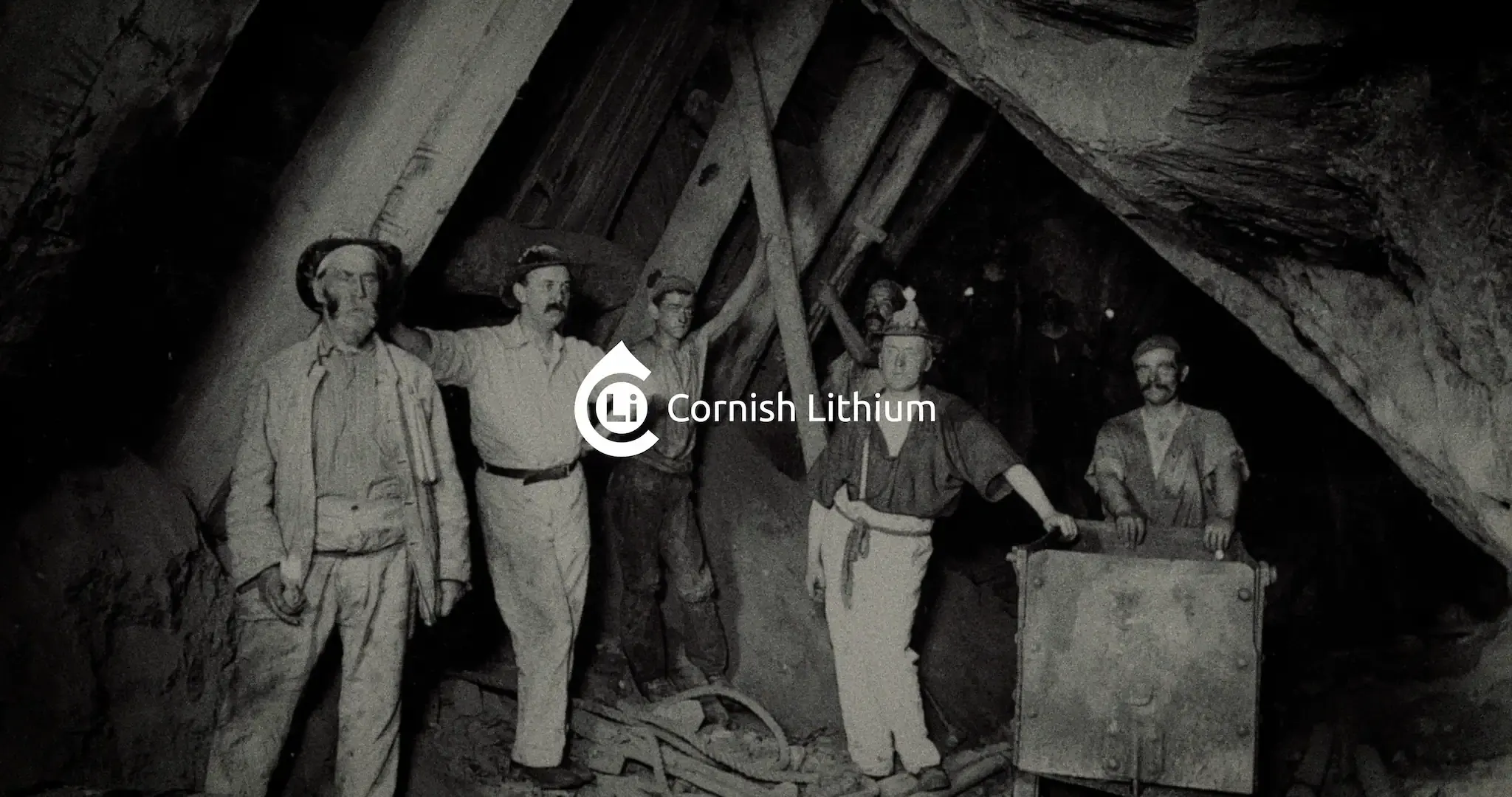 A digital mapping interface shown within a film explaining Cornwall’s mining landscape